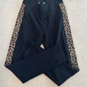 Joseph Ribkoff Black Pant Animal Print